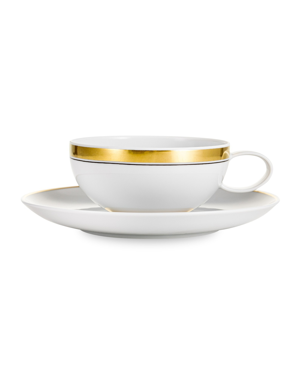 Чайный сервиз 21 предмет на 6 персон Vista Alegre Домо Золотой