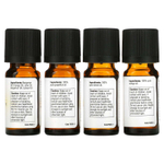 NOW Foods, Solutions, Put Some Pep in Your Step, набор эфирных масел для бодрости, 4 флакона по 10 мл (1,3 жидк. Унции)