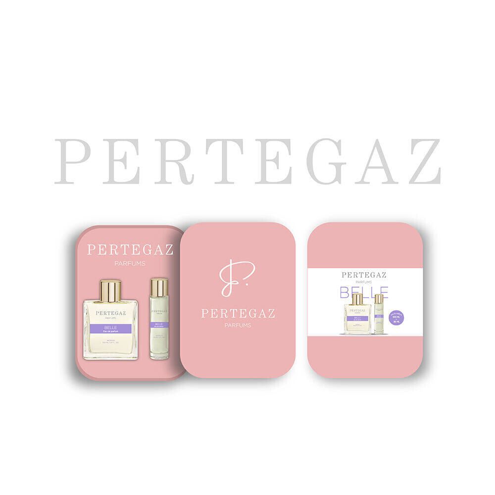 Женский парфюм Pertegaz BELLE CASE 2 шт. Eau de Parfum spray 100 мл + Eau de Toilette spray 30 мл