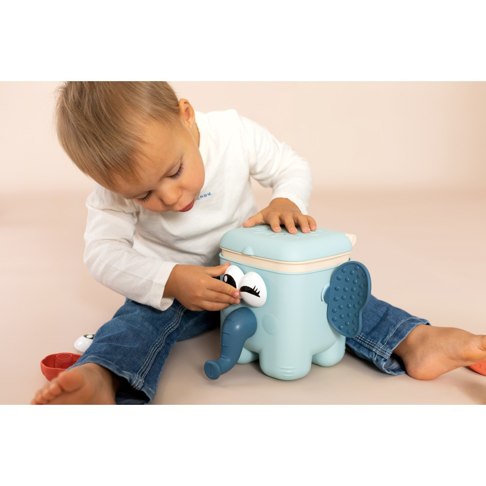 Моторная игрушка Smoby Little 140316 Зверята 3 в 1 развивающая 15 элементов от 18 месяцев — фото 7
