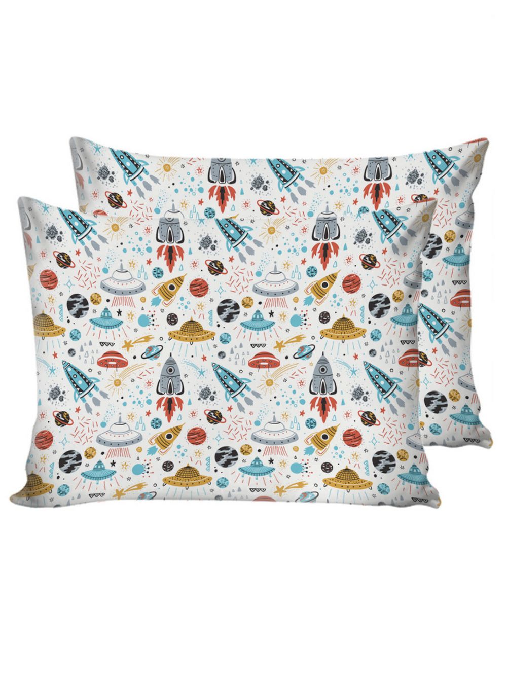 Постельное белье Сказка "Alien" 1,5-сп Наволочка 50х70 см 1 шт Простынь на резинке 90х200 см Пододеяльник 145х215 см,бязь