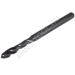 Метчик м/р  М6,0х1,0 Р6М5/М2 DIN371 BLACK OXIDE, с винтовой канавкой, ТОЧИНТЕХ