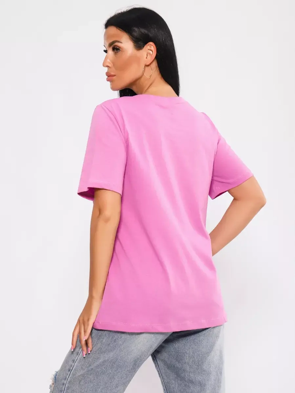 Футболка базовая большие размеры