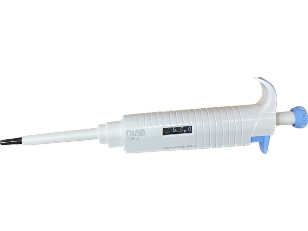 DLAB-1-5-50M Дозатор Dlab MicroPette Plus переменного объема 5-50 мкл