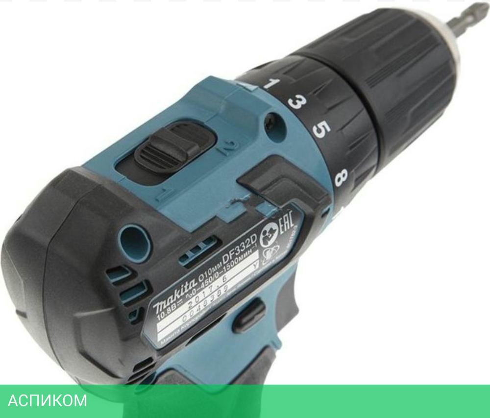 Дрель-шуруповерт Makita DF332DWAE