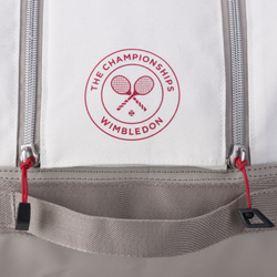 Сумка теннисная Babolat Court S Wimbledon - white/beige