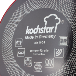 Кастрюля 4.3л Kochstar Metallica Solid Rot Германия дно