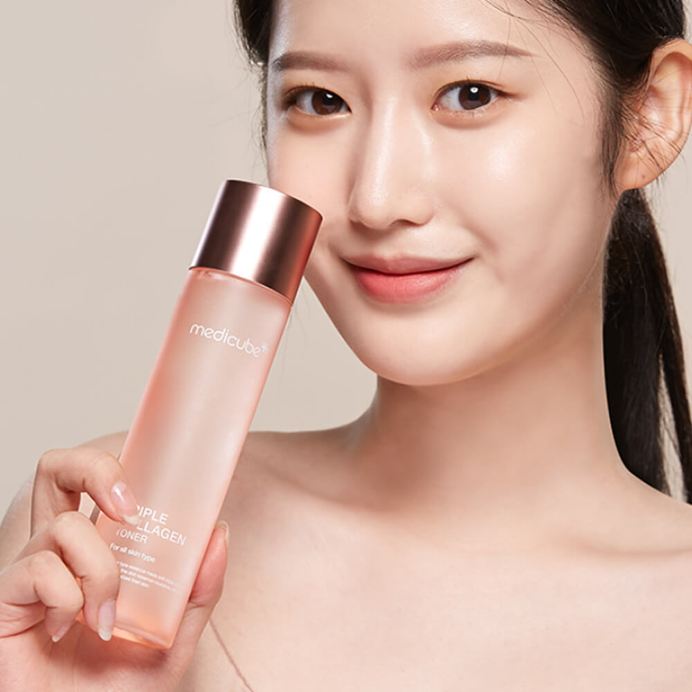 medicube Тонер для упругости кожи с коллагеном - Triple Collagen Toner, 140мл.