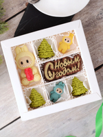 Подарочный набор "Лабубу" / Шоколадные конфеты ручной работы на Новый год