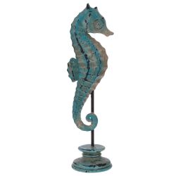 GAEM Фигурка декоративная "Морской конек", L11,5 W8,5 H34,5 см