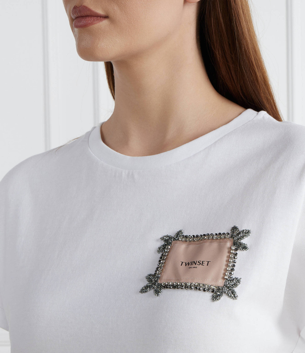 Футболка TWINSET - белый(241TP2211)