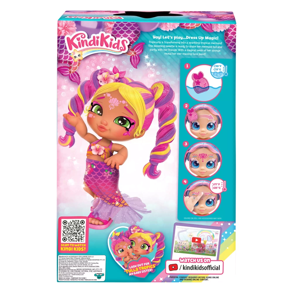Кукла Kindi Kids Dress Up Magic Tropicarla Mermaid