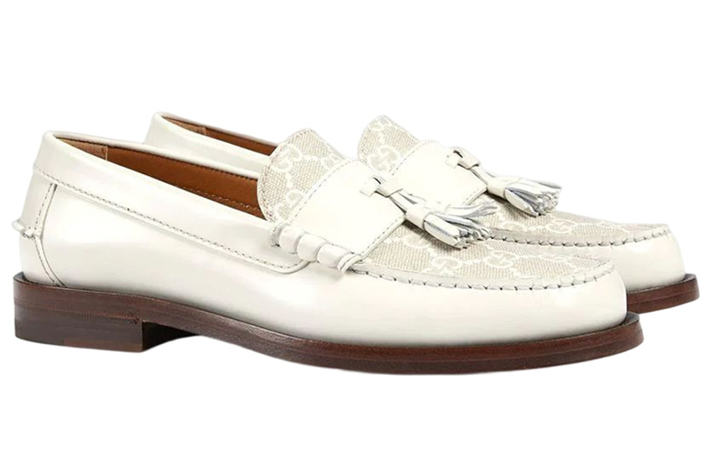 GUCCI Loafers Women"s Beige