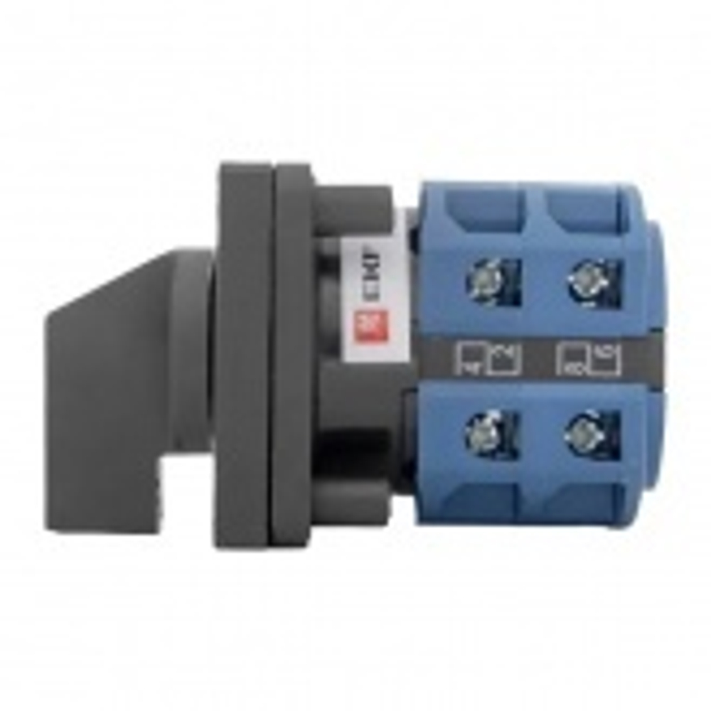 Переключатель кулачковый ПК-1-52 25А 2P "1-2" IP20 EKF pk-1-52-25