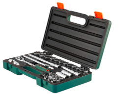 S68H4127S Набор головок торцевых 1/2"DR Super Tech, 27 предметов
