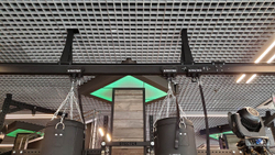 Каретка для подвесных снарядов (с фиксатором)