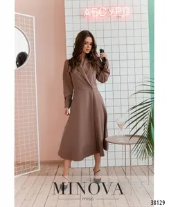 Платье 3135-мокко Minova