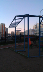 Рукоход разновысокий уличный 3129