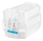 Стойка на колесах широкая (3 секции) М2733, белый