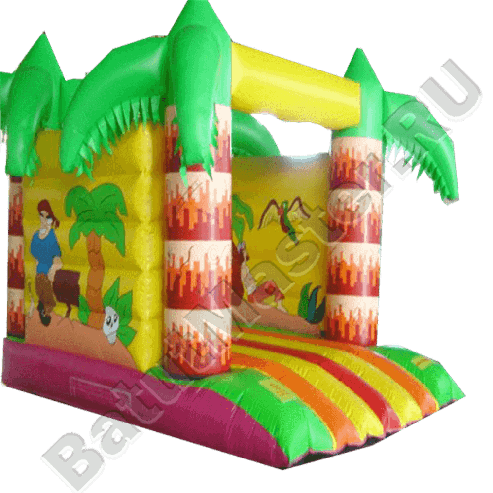 Коммерческий надувной батут "Остров сокровищ"