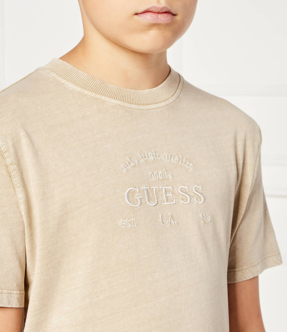 Футболка Guess - бежевый(L4YI46 K8HM4)