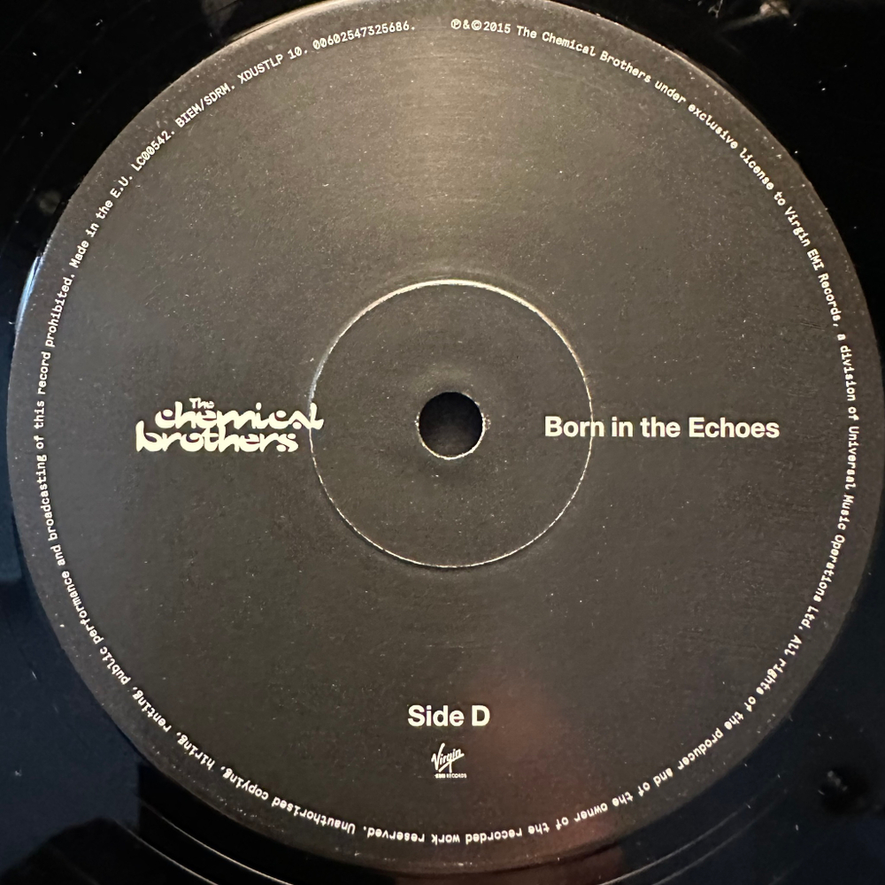 The Chemical Brothers ‎– Born In The Echoes 2LP (Европа 2015г.)