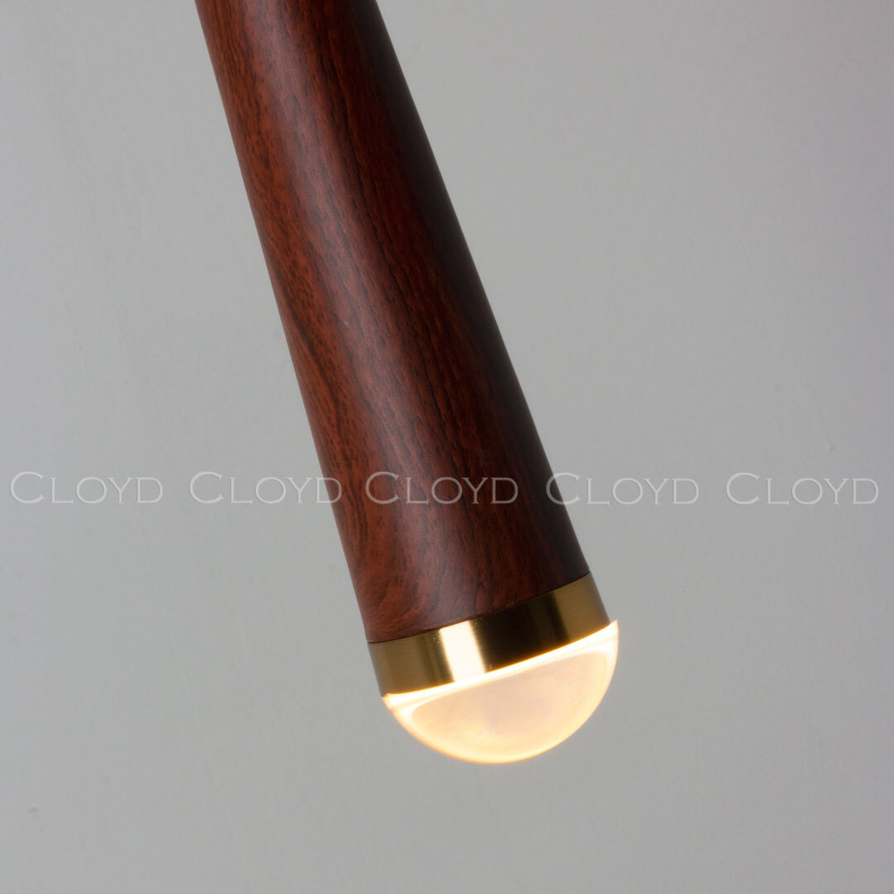 Подвесной светильник Cloyd MILVUS-A P1 / красн. дерево (арт.11144)