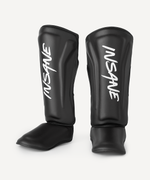 Защита голень-стопа INSANE IMPACT, тренировочная, черный