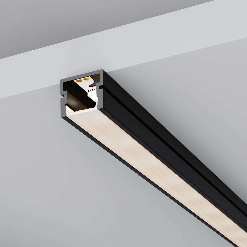 Профиль PDS-SM-3000 ANOD BLACK (Arlight, Алюминий) 037947