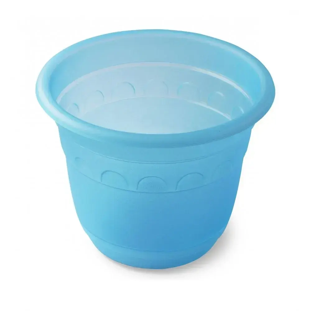 Горшок для орхидей Колывань 1,8л Д180 с поддоном в ассортименте (комплект 28 шт)