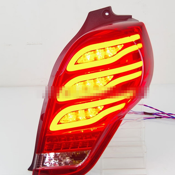 Задние фонари Шевроле Спарк 2009-2015 V2 type [Комплект Л+П; Светодиодные; Динамичный поворотник]