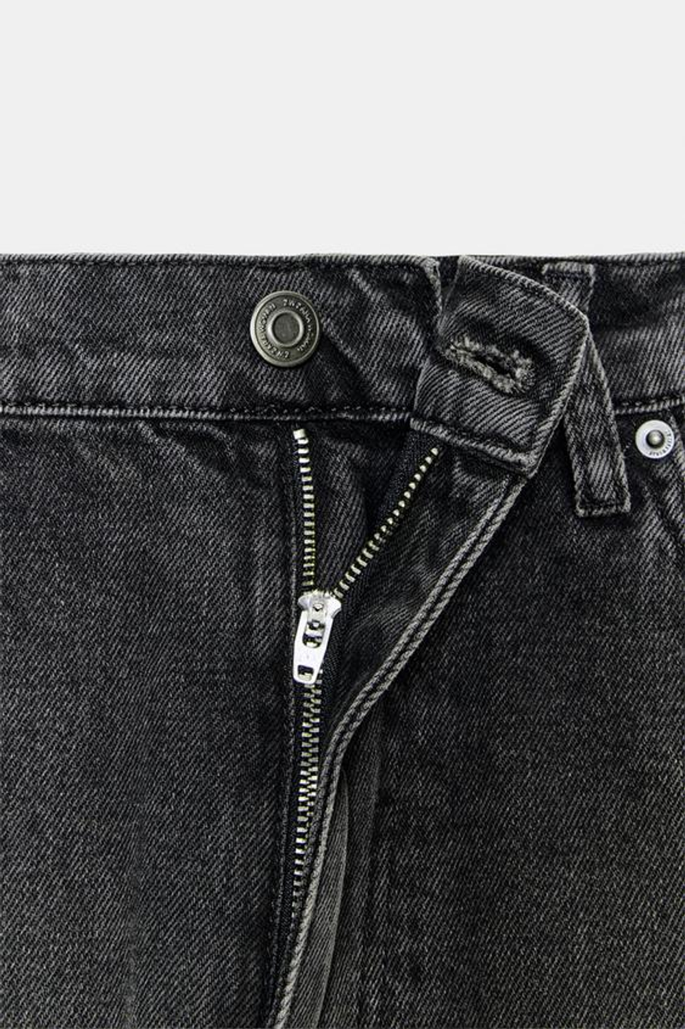 ZARA ДЖИНСЫ ZW COLLECTION СВОБОДНОГО КРОЯ BAGGY LEG С НИЗКОЙ ПОСАДКОЙ, ЧЕРНЫЙ