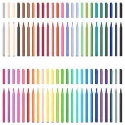 Flomaster \ фломастеры Набор фломастеров Faber-Castell Fibre-tip смывные 50 шт
