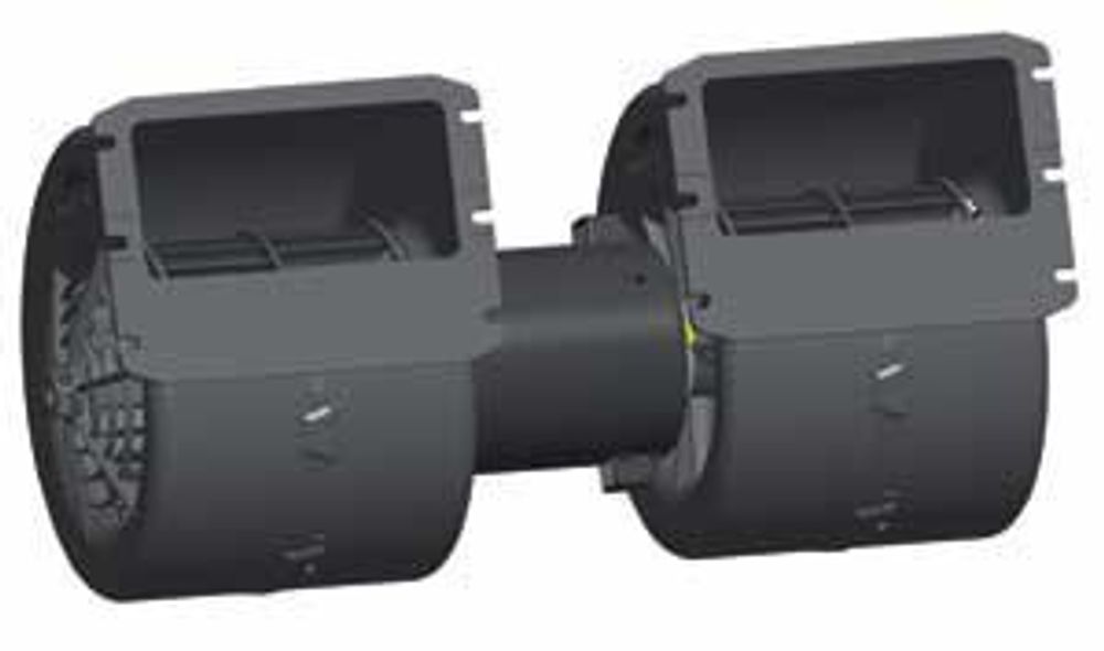 Вентилятор SPAL 009-B50-22 радиальный 24В