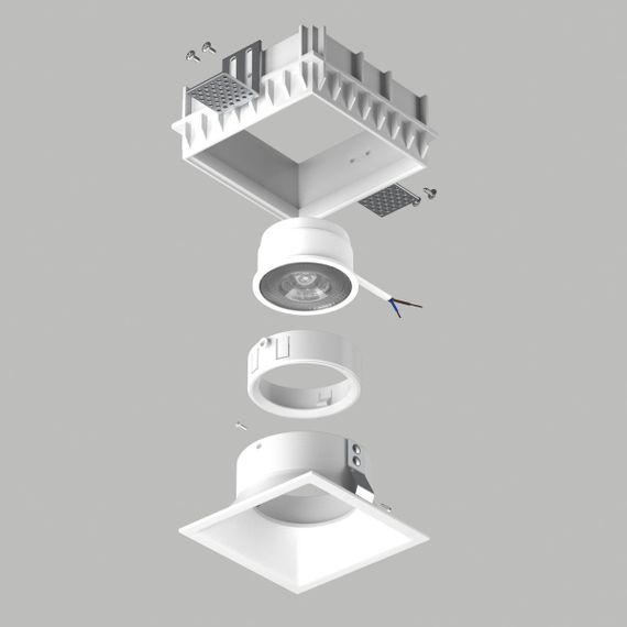 Комплект со светильником Lightstar Domino Quad (214510+214506+214006) G214506WMOD