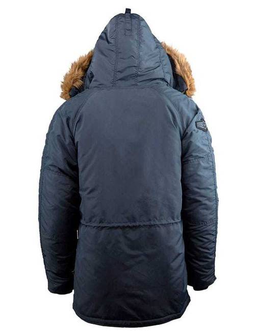 Куртка Аляска - N-3B Inclement Parka (стальной синий - s. blue)