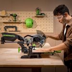 Торцовочная пила акк. Greenworks GD24MS216, 24V, б/щ, 4800 об/мин, 216x30мм,рез 65х310мм,1х2Ач,ЗУ (1501707UA)