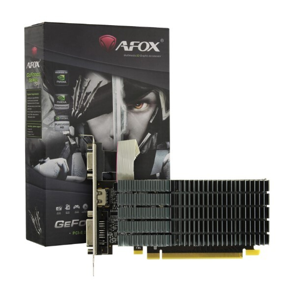 Видеокарта PCI-E Afox GeForce G210 (AF210-1024D2LG2)
