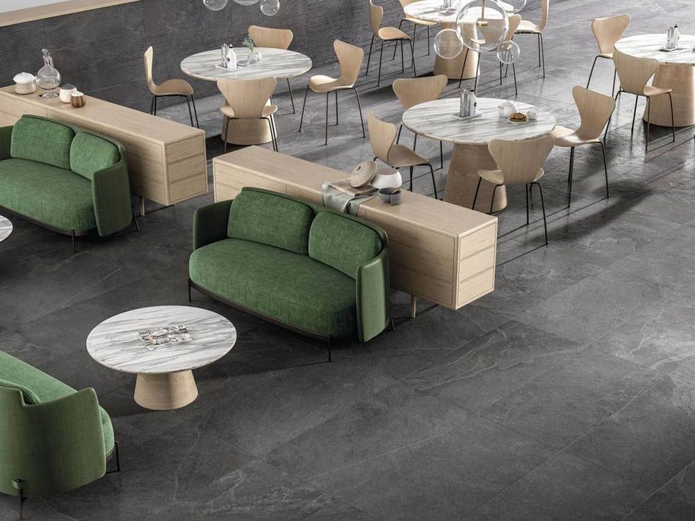 Terraslab, Overland Anthracite Base C3/R11 Antislip 600х600х20мм 2шт/уп - керамогранит уличный