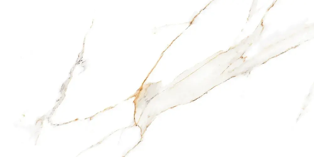 Керамогранит Alma Ceramica GFA114ECL04R Extra Calacatta 114x57 белый матовый под мрамор
