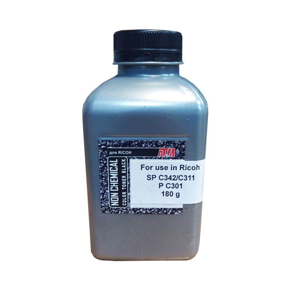 Тонер для RICOH SP C342/C311/P C301 (180гр, черный, IMEX, 6K) Silver ATM
