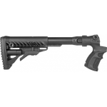 Телескопический приклад AGMF 500 FK Mossberg 500/590, Maverick 88, черный, FAB-Defense