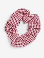 Платье школьное с воротником и поясом для девочки Next 105-911, Красный, Белый