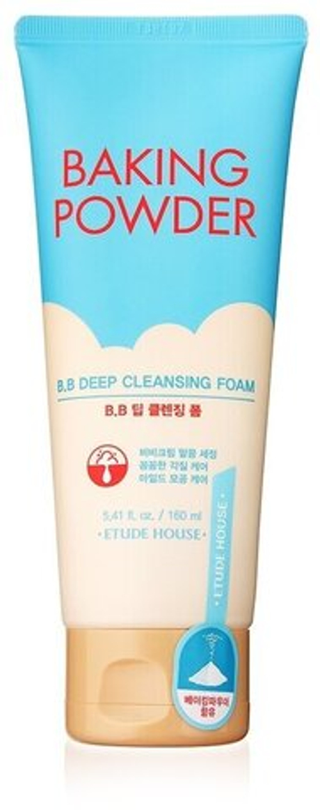 ETUDE HOUSE Пенка для умывания и глубокой очистки Baking Powder BB Deep Cleansing Foam 160 мл (81156, 28041)