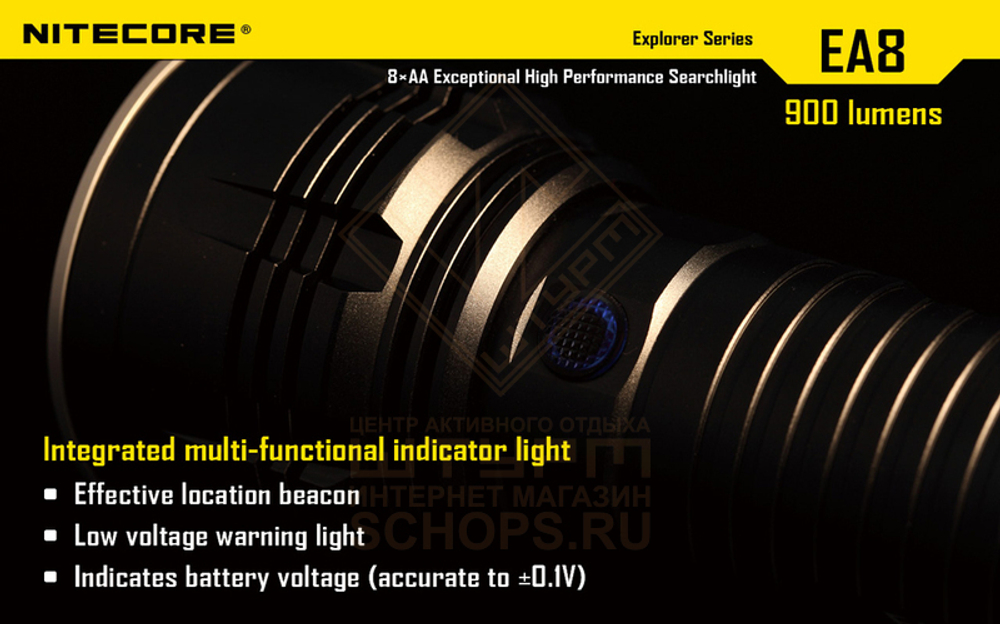 Фонарь Nitecore EA8