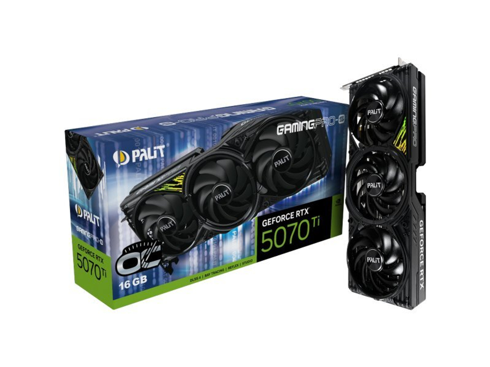 Видеокарта Palit Nvidia GeForce RTX 5070 Ti [NE7507TS19T2-GB2031U]