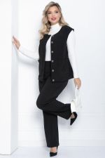 Костюм Комфортный стиль (черный) К11935 LT Collection