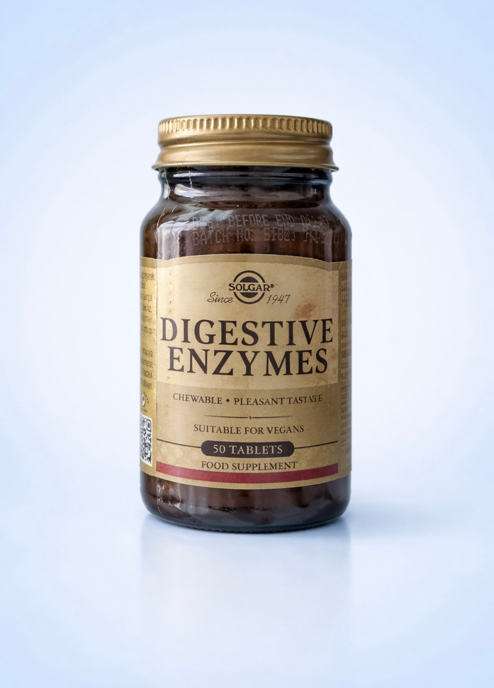 Solgar Digestive Enzymes - Баланс и комфорт пищеварения (Услуга доставки из Турции)