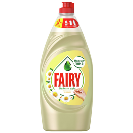 Средство для мытья посуды Fairy Нежные руки Ромашка и витамин Е 900 мл