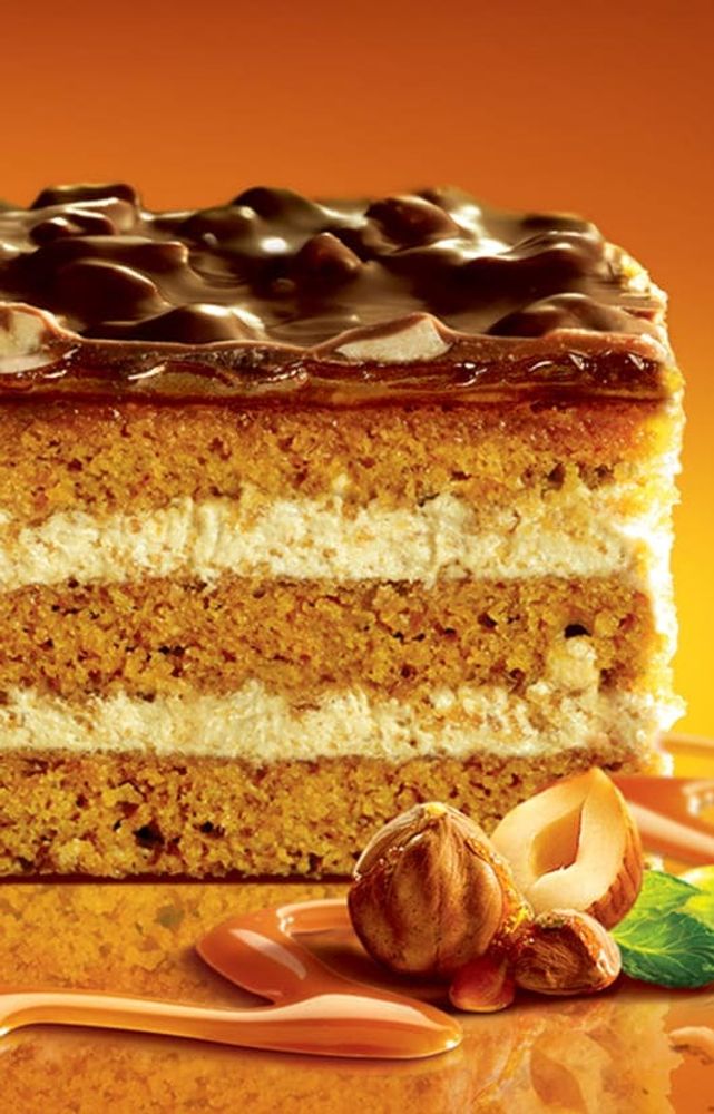 Торт &quot;Карамелия&quot; 400г. Черёмушки